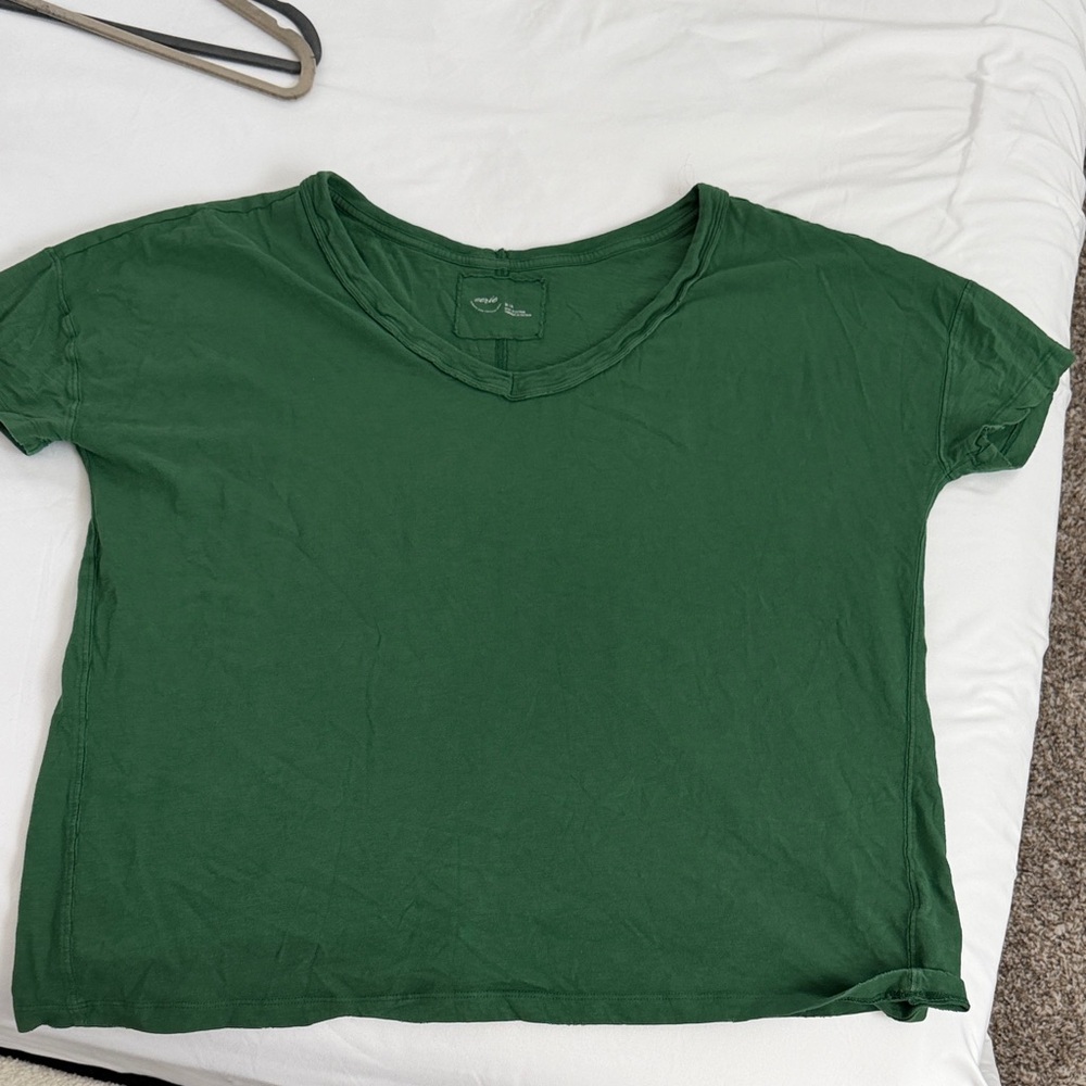 Aerie Forest Green Short Sleeve Tee
